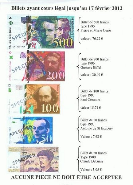 conversion 10 francs français en euros